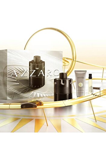 Azzaro Gift Set The Most Wanted Intense, Men, Eau de Parfum, 100 ml + Shower Gel 100 ml + EDP, 10ml