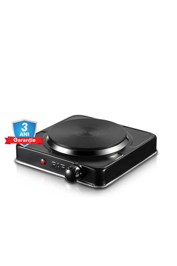 SPEEDSTORE RAF 8010AB Ceramic Electric Hob, 1000W, Adjustable Thermostat and Overheating Protection