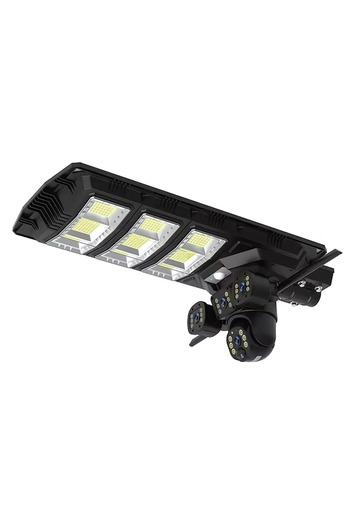 SPEEDSTORE 4G Camera with Solar Lamp 450W, 9MP, PTZ 360°, Night Vision, Audio, IP65