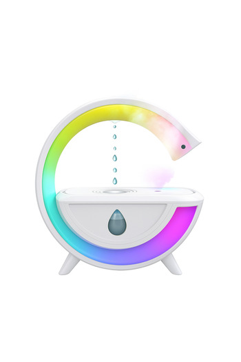 TEHNOSHOP Anti-Gravity aromatherapy humidifier and diffuser, ambient light
