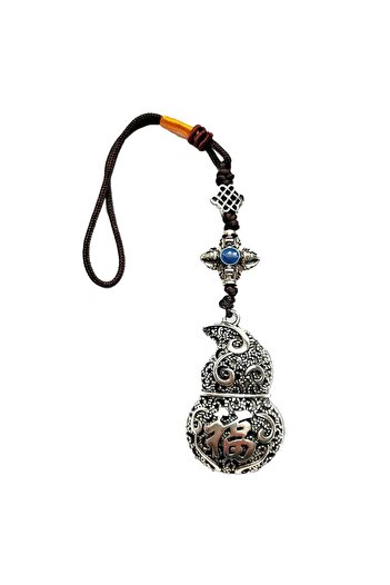 Feng Shui Amulet with Wu Lou (ulu) and Chinese coin