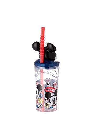 OEM Plastic Cup with Straw Mickey 360ml