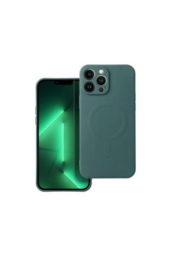 OEM MagSafe Case for Samsung Galaxy S25 Edge S937 Silicone Mag Green