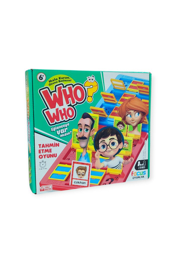 ALAY Ticaret Who Who? Mini - Guess Who I Am Game - Guess Who Educational Developmental Box Game