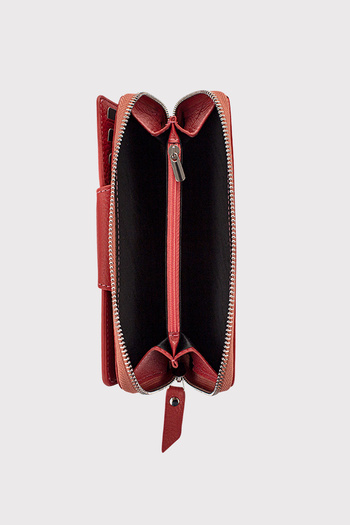 Garbalia Lobby Genuine Leather Dusty Rose Portfolio Women's Wallet
