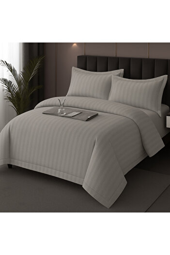 NufJoy Double bed linen DAMASK, 4 pieces, XXL, bed sheet 230x250