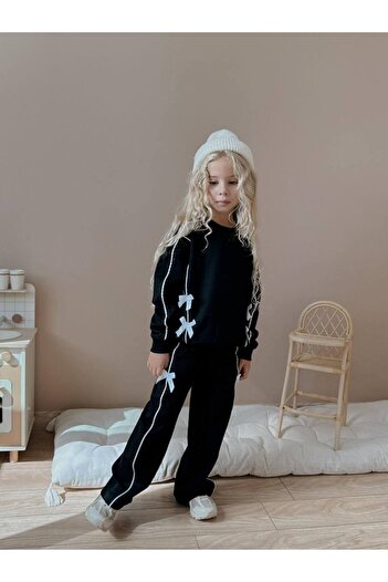 maykids Ribbon Detail Suit