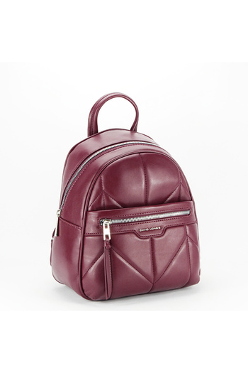 David Jones Casual women's backpack B-6860-3 16 Bordeaux