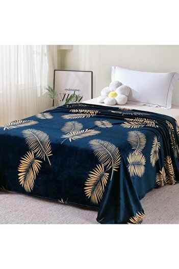 NufJoy Cocolino Printed Blanket for Double Bed, 200x230 cm, Light and Fluffy