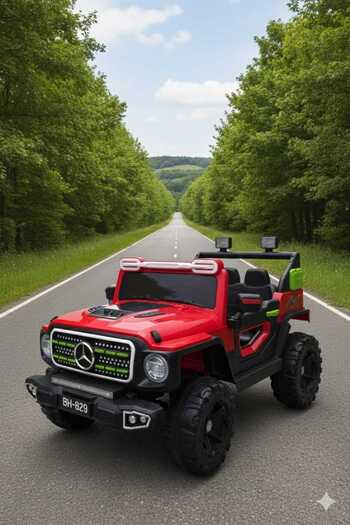 dehkah Kids Electric Jeep - 12V, 2 Motors