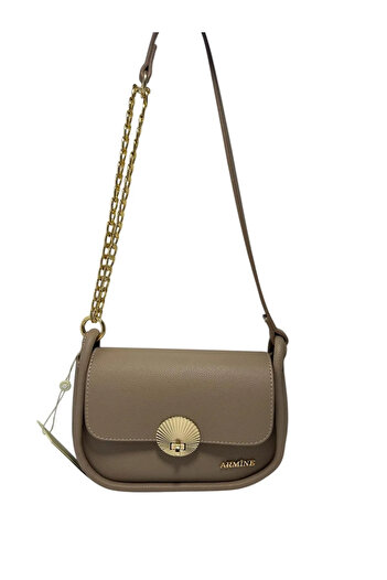 Armine Pia Leather Women's Bag - 397 Mink