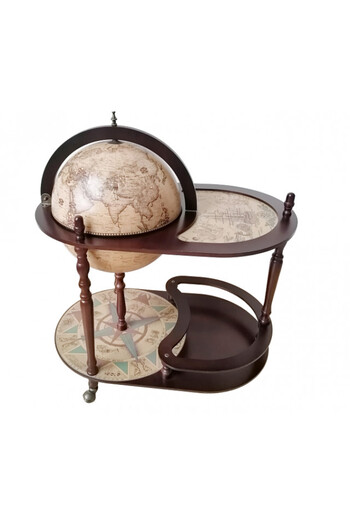 OEM BAR GLOBE WITH TABLE 82x55x92 cm
