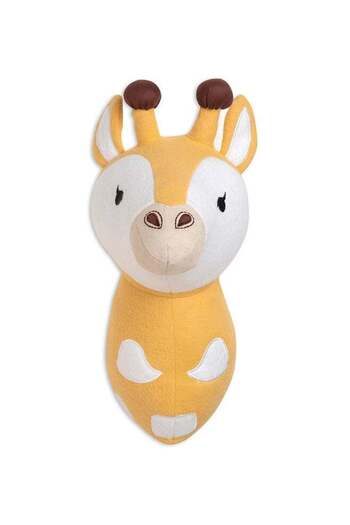 Crane Baby Giraffe Plush Head Wall Decor