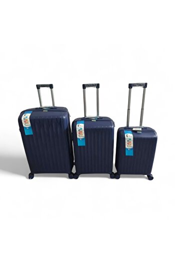 Loren 100% shatterproof PP travel bag set, sizes 20, 24, 28