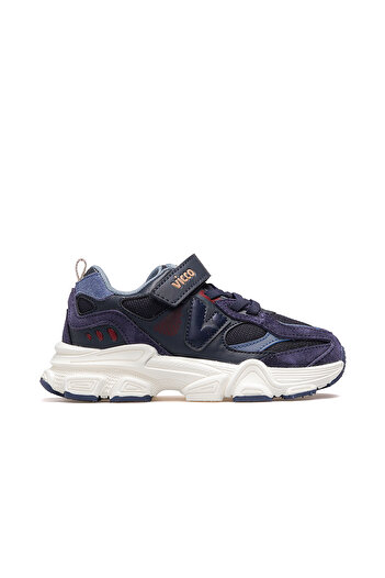 Vicco Wild Boys' Casual Sneaker Sports Shoes 25K 346.200 Pe Navy Blue