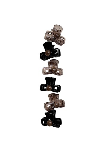 ZAYA 6 Piece Large Latch Clip Set in Different Colors and Shapes