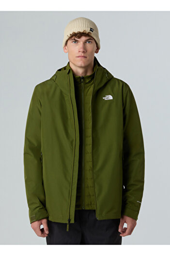 THE NORTH FACE Nf0A8D1Sbri1-M Carto Mono Jacket Green Plain Men's Coat