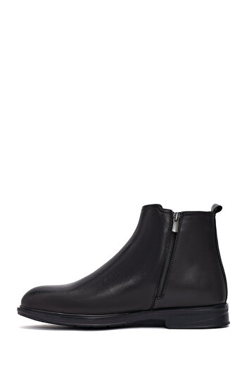 Derimod Men's Black Leather Chelsea Boots 25Wfd677618