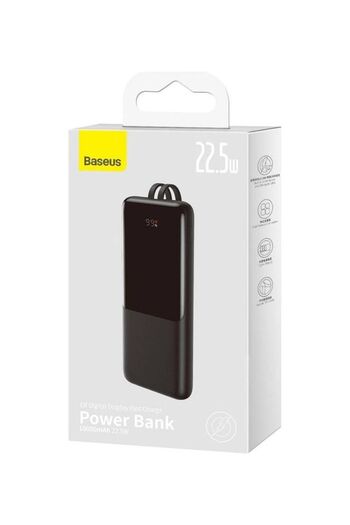 Baseus Elf Digital Display Portable Battery 22.5W 10000mAh Black