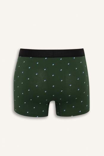 DeFacto Regular Fit Puantiye 3'lü Boxer F9033AX25AU