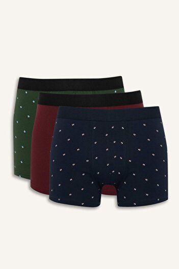 DeFacto Regular Fit Polka Dot 3-Piece Boxer F9033Ax25Au