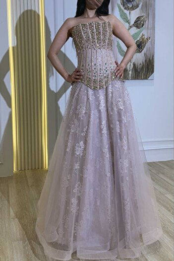 MEZON FASHION Golden Diamond Dress by Farah Designs