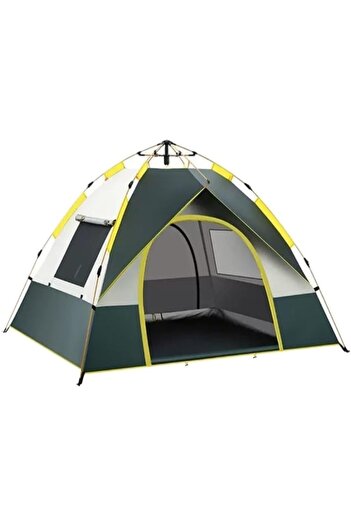 fulina Tent Outdoor Portable Tent, Fully Automatic Quick-Open Camping Tent, Rainproof Multi-Person Camping