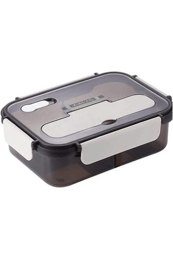 fulina Portable Travel Lunch Box Microwave Heating Food Container Plastic Lunch Bag