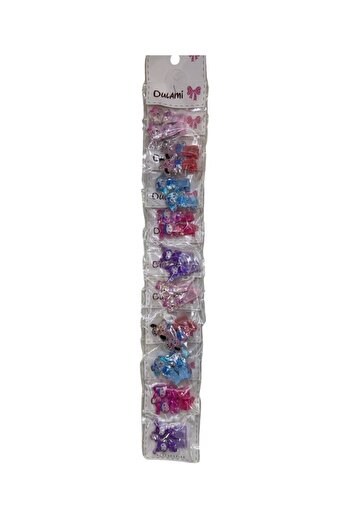 LANJING Colorful Cartoon Character Hair Clips Set Assorted Shapes
