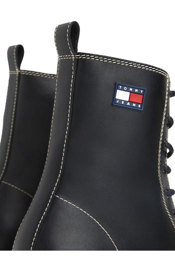 Tommy Hilfiger Deri Siyah Kadın Bot EN0EN02907BDS
