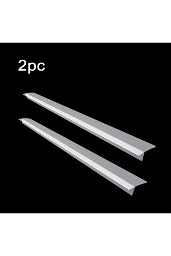 Choice1 Transparent-2pcs Stove Counter Gap Cover Kitchen Silicone Heat Resistant Mat Gas Stove Protector Sli