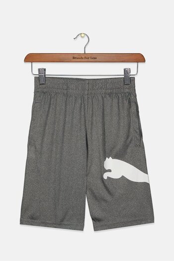 Puma Kids Boy Speed Performance Shorts, Charcoal Heather