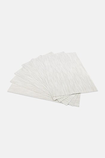 YOTO 6 Pcs Crafted Rectangle Table Mats, Multicolor