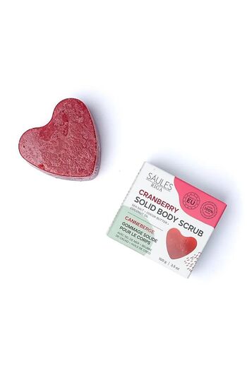 XTERRA Exfoliating scrub soap with Cranberries | Saules Riga | 100 gr