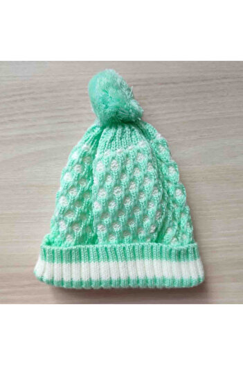 Necix's Knitted Baby Hat 3-6 Months