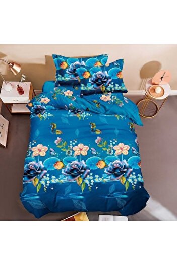 Casa de Vis Bed linen set, 1 person, 150 x 220 cm, satin cotton, 4 pieces