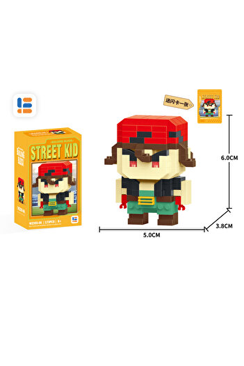 Choice4 No Box JM230506 Anime Street Fighter Fighting Game Action Building Blocks KenMasters Hoshi Ryu ABS K