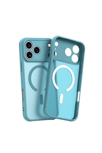 Optim Solution Protective Case IcyAura compatible with Apple iPhone 17 Pro Max, Shock Resistant, Ultra Safe Camera