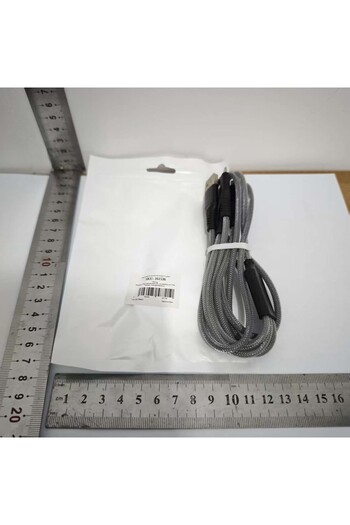 Flippy Phone Charging Cable, Flippy, 66W Fast Charging Cable, 1.2M, Black