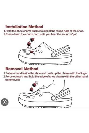 Otto Common 5 pcs Colorful Shoe Charms Set – Fun Decorative Accessories for Clog Shoes 1
