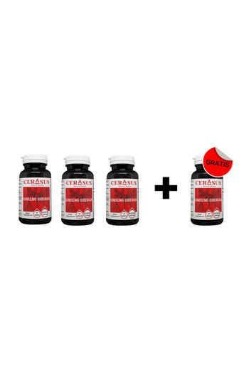 Cerasus Puterea Naturii Promotion: 3+1 FREE Siberian Ginseng 1250mg