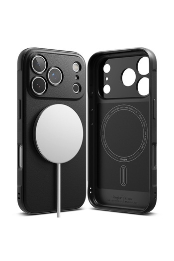 Optim Solution Protective Case for Apple iPhone 17 Pro - Bumper, Anti-Slip Pattern, Anti-Fingerprint Texture, Camer