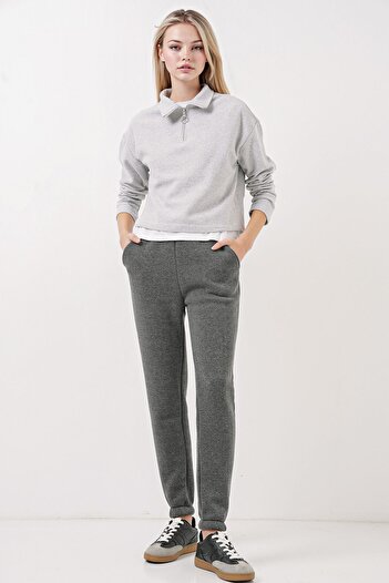 Hiccup Bdart Regular Fit Jersey Sweatpants with Pockets