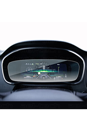 ael-tech Renault Megane Sedan 9.3 Inch Digital Instrument Panel 9H Nano Protective Film