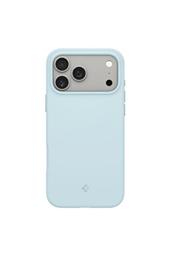 Spigen Case for iPhone 17 Pro Max, Silicone Fit MagSafe, Blue