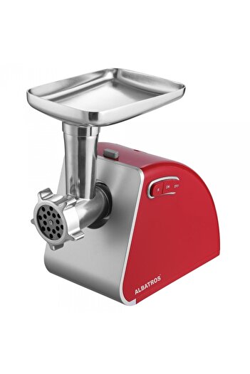 ALBATROS Masina de tocat Abatros MTA1510R, electrica, functie Reverse, 1.8 kg/min, 1500 W, accesoriu carnati,