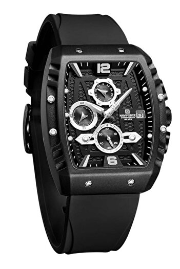Naviforce Waterproof Chronograph Sport Watch for Men, with Auto Date Quartz Wrist Watch, Colorful Si