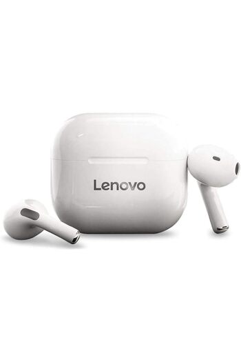 LENOVO True Wireless BT Headphones White