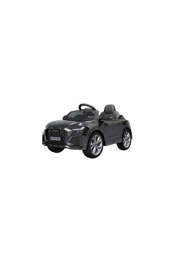 Mercaton Electric Car Chipolino Audi RS Q8 with Leather Seat and EVA Wheels - Black