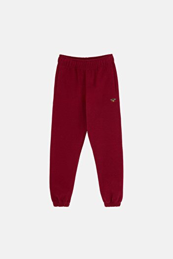 WWF Market Arı Supersoft Women's Sweatpants - Burgundy